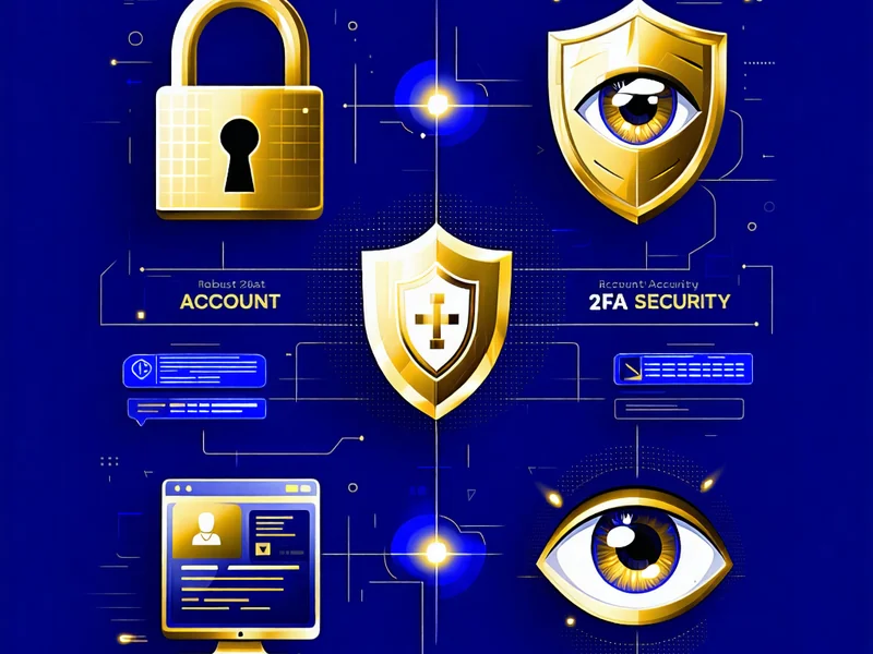 Hình ảnh minh họa các mẹo bảo mật tài khoản Zowin, Zowin 88, với biểu tượng khóa, lá chắn và xác thực hai yếu tố