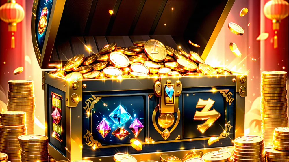 Biểu tượng phần thưởng và cơ hội thắng lớn trong game Bí Ẩn Phương Đông