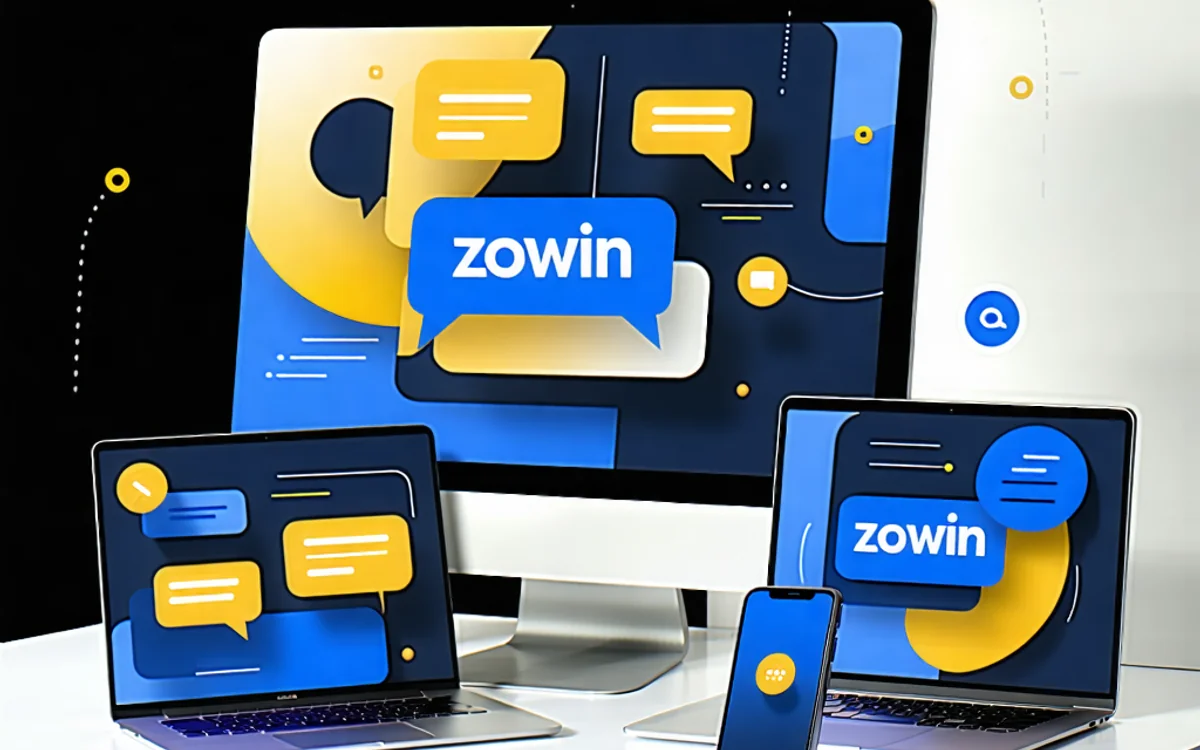 Hỗ trợ trực tuyến Zowin có sẵn trên máy tính và điện thoại di động
