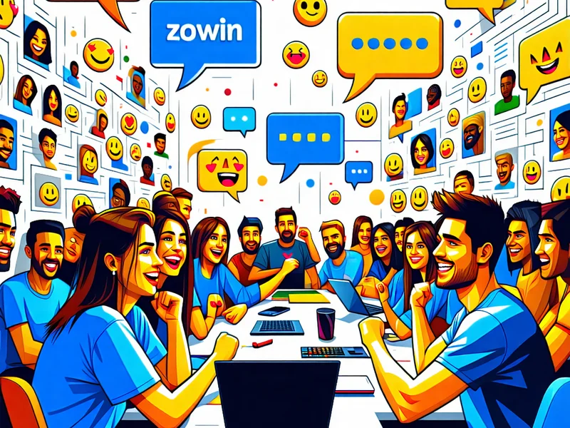 Khu vực thảo luận sôi nổi của cộng đồng Zowin, Zowin 88 với biểu tượng tin nhắn và tương tác