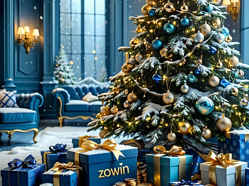 Hình ảnh sự kiện Giáng Sinh và Năm Mới tại Zowin, Zowin 88 với cây thông Noel và quà tặng