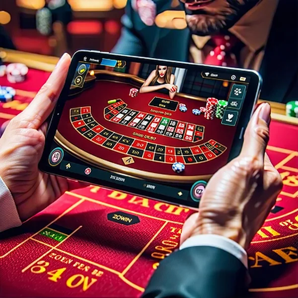 Hình ảnh người chơi trải nghiệm Baccarat Zowin trên điện thoại di động