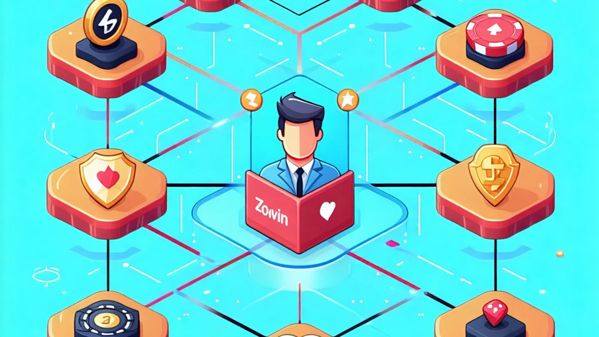 Hình ảnh minh họa các chuyên mục tài nguyên đa dạng của Zowin, bao gồm tin tức cập nhật, hướng dẫn chơi game chuyên sâu, thông tin công nghệ bảo mật và các cam kết về trách nhiệm cộng đồng.