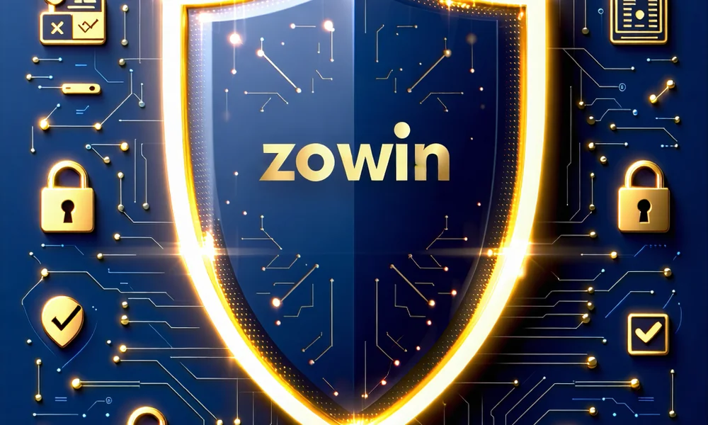 Biểu tượng bảo mật và an toàn dữ liệu của Zowin